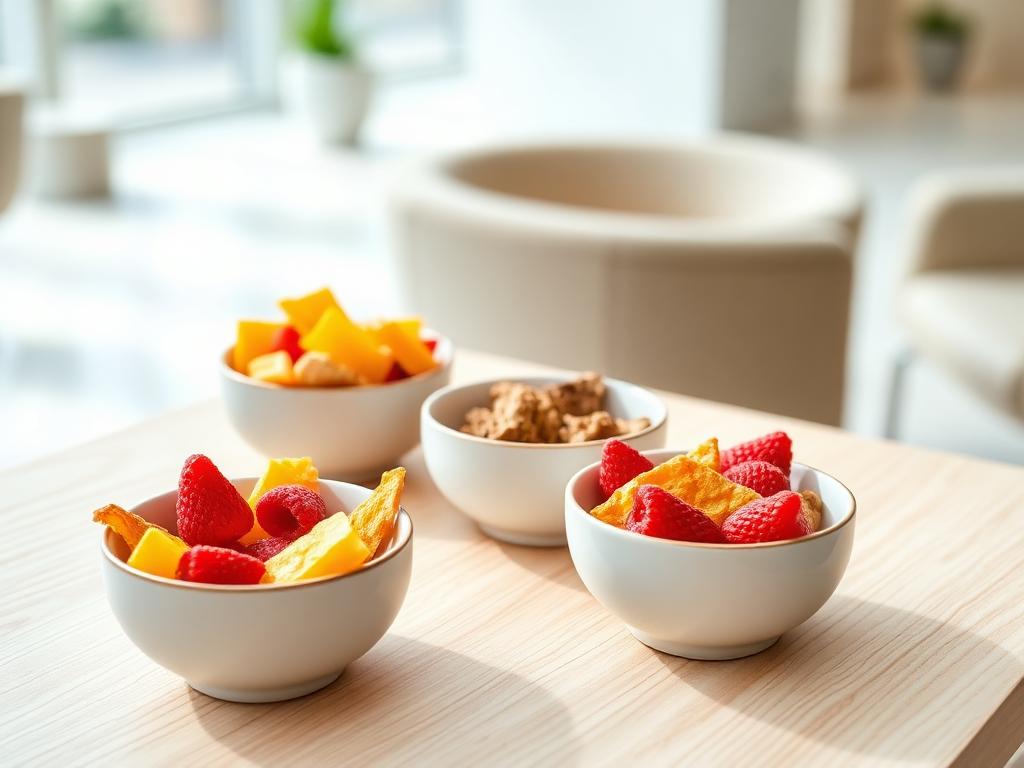 Illustration de l’article : Snacking sain en hôtellerie, room-service et entreprise : pourquoi le lyophilisé change la donne