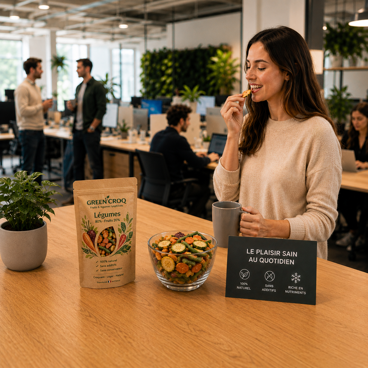 Snacking solutions for corporate offices